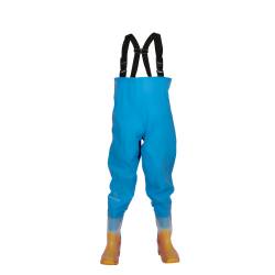 spodniobuty dziecięce Błękitny z kaloszem kaczorek